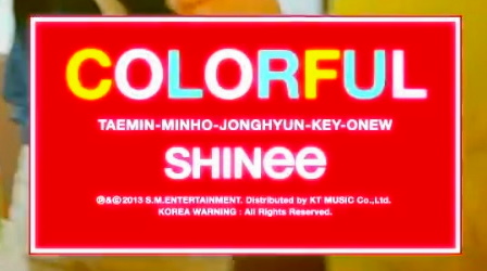 SHINee Colorful - Banner