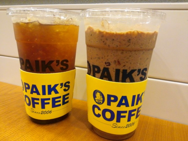 Paik's Coffee Korea Large Size Cheap